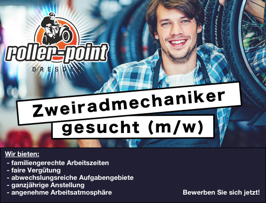 Stellenanzeige Zweiradmechaniker_R2